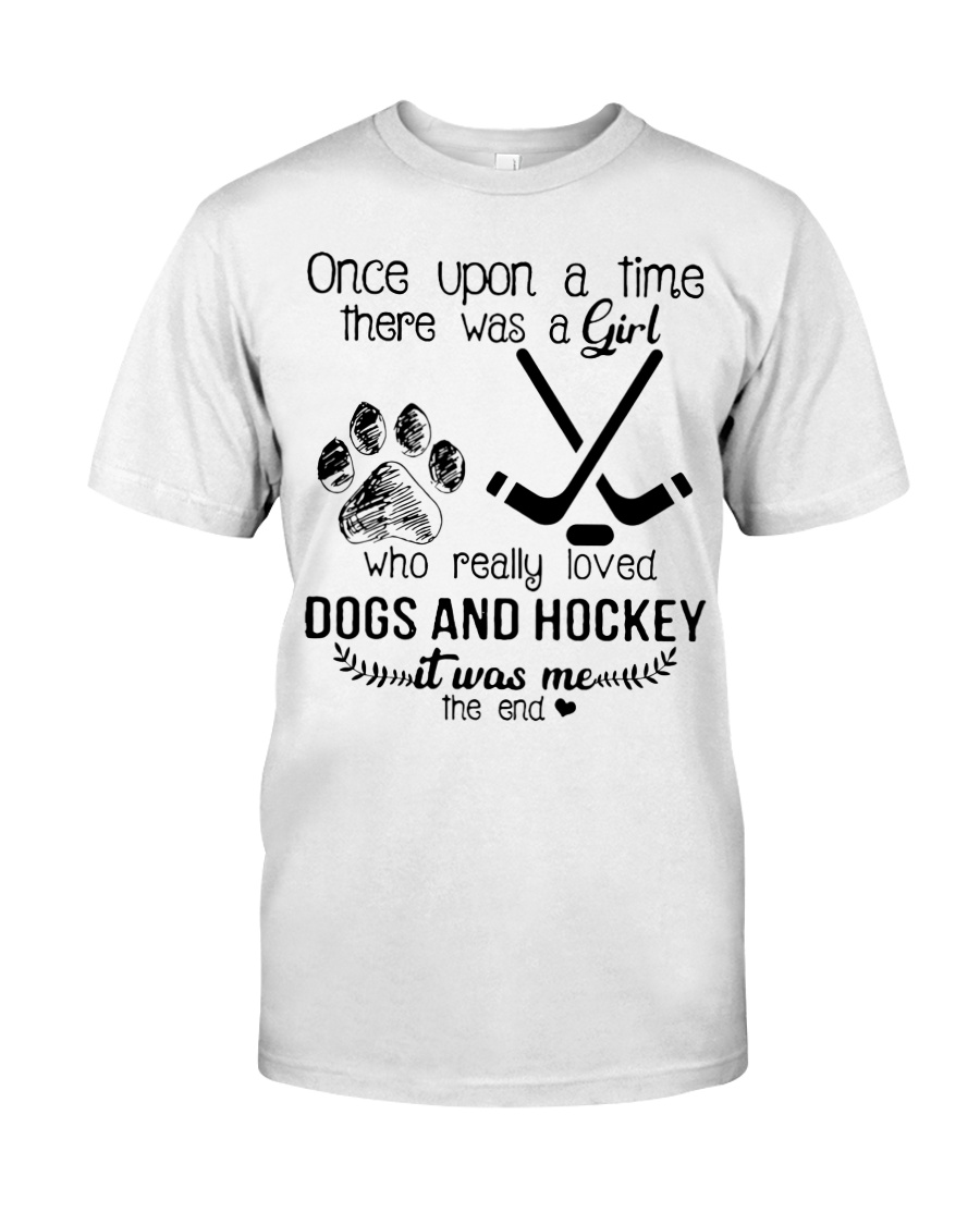 Dogs And Hockey Classic T-Shirt