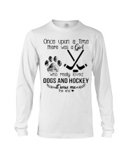 Dogs And Hockey Long Sleeve Tee thumbnail