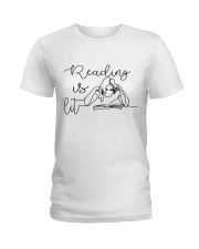 Reading Is Lit Ladies T-Shirt thumbnail