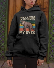 I Am Not Sleeping Hooded Sweatshirt apparel-hooded-sweatshirt-lifestyle-front-03