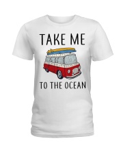 Take Me To The Ocean Ladies T-Shirt thumbnail