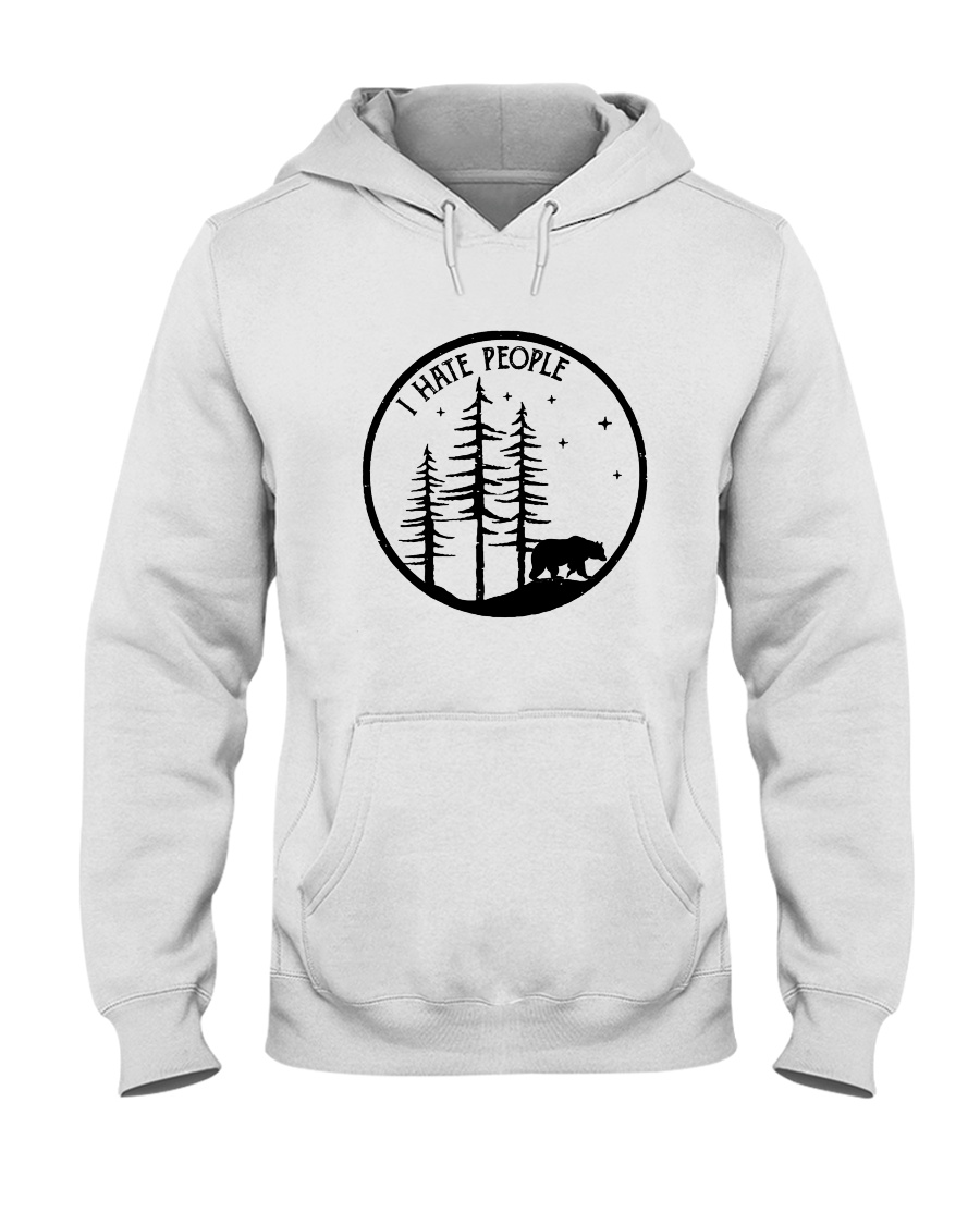 I Hate People Hooded Sweatshirt