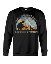 Cat Puke Division Crewneck Sweatshirt thumbnail