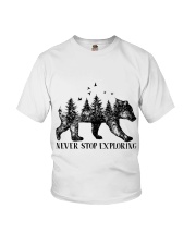 Never Stop Exploring Youth T-Shirt thumbnail