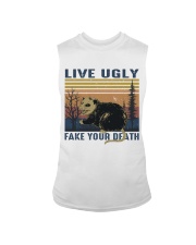 Live Ugly Fake Your Death Sleeveless Tee thumbnail