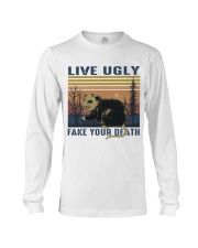 Live Ugly Fake Your Death Long Sleeve Tee thumbnail