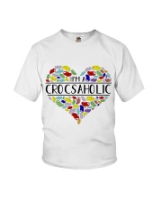 I am A Crocsaholic Youth T-Shirt thumbnail
