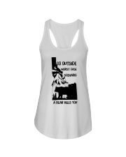 Go Outside Ladies Flowy Tank thumbnail