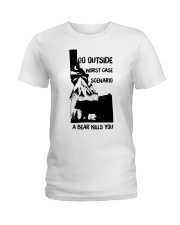 Go Outside Ladies T-Shirt thumbnail
