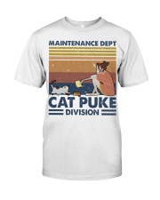 Cat Puke Division Premium Fit Mens Tee thumbnail