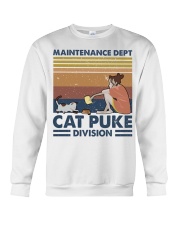 Cat Puke Division Crewneck Sweatshirt thumbnail