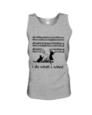 I Do What I Want Unisex Tank thumbnail