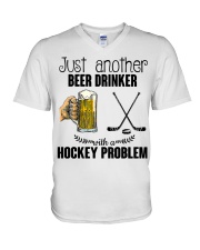 Just Another Beer Drinker V-Neck T-Shirt thumbnail