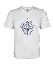 Not All Who Wander Are Lost V-Neck T-Shirt thumbnail
