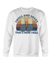 Crocs And Socks Crewneck Sweatshirt thumbnail