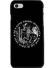 On A Dark Desert Highway Phone Case thumbnail