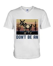 Don't Be An V-Neck T-Shirt thumbnail