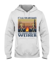 It's All Fun And Games Hooded Sweatshirt thumbnail