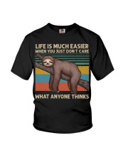 Life Is Much Easier Youth T-Shirt thumbnail
