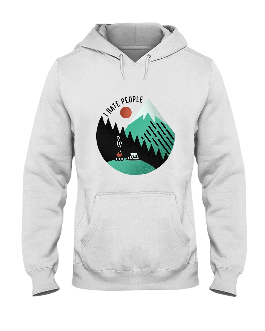I Hate People Hooded Sweatshirt