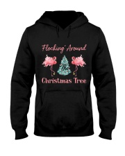 Flocking Around Christmas Tree Hooded Sweatshirt front