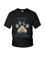 Easily Distracted By Dogs Youth T-Shirt thumbnail