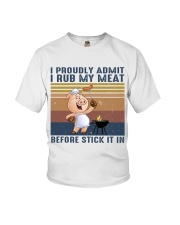 I Proudly Admit Youth T-Shirt thumbnail