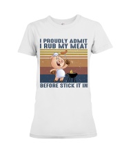 I Proudly Admit Premium Fit Ladies Tee thumbnail