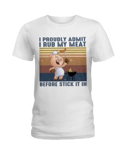 I Proudly Admit Ladies T-Shirt thumbnail