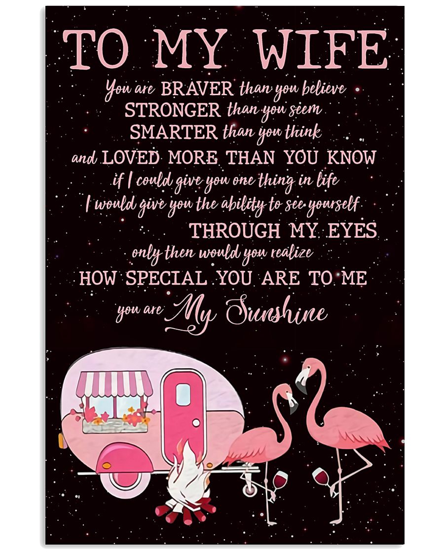To My Wife 11x17 Poster