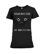 Hello Darkness My Old Friend Premium Fit Ladies Tee thumbnail