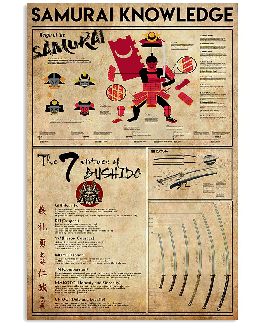 Samurai Knowledge 11x17 Poster