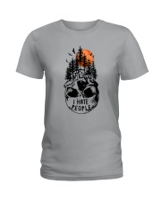 I Hate People Ladies T-Shirt thumbnail