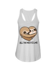 All You Need Is Love Ladies Flowy Tank thumbnail