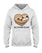 All You Need Is Love Hooded Sweatshirt thumbnail