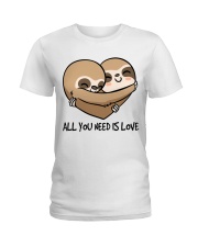 All You Need Is Love Ladies T-Shirt thumbnail