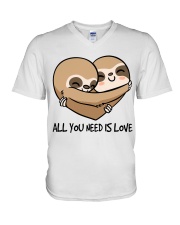 All You Need Is Love V-Neck T-Shirt thumbnail