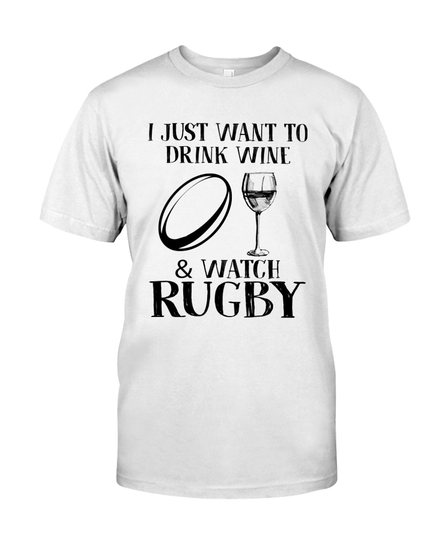 Drink And Watch Rugby Classic T-Shirt