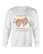 The Caffeine Will Kick Crewneck Sweatshirt thumbnail