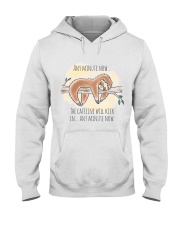 The Caffeine Will Kick Hooded Sweatshirt thumbnail