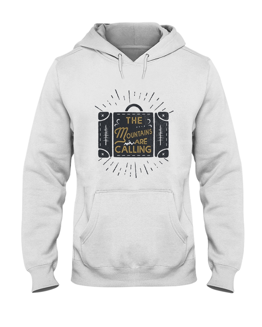 The Mountains Are Calling Hooded Sweatshirt