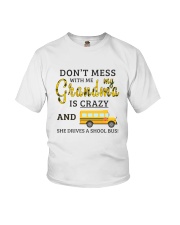 She Drives A School Bus Youth T-Shirt thumbnail