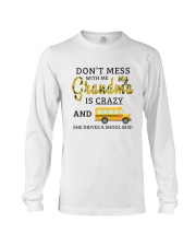 She Drives A School Bus Long Sleeve Tee thumbnail