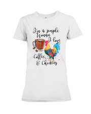 I'm A Simple Woman Premium Fit Ladies Tee thumbnail