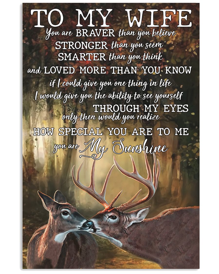 To My Wife 11x17 Poster