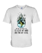 And Into The Forest V-Neck T-Shirt thumbnail