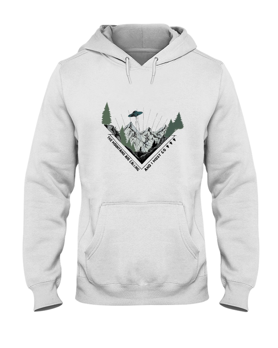 I Must Go Hooded Sweatshirt