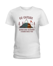 Go Outside Ladies T-Shirt thumbnail