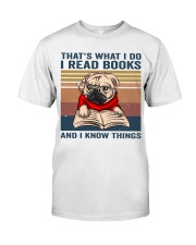 I Read Books Classic T-Shirt thumbnail