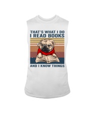 I Read Books Sleeveless Tee thumbnail